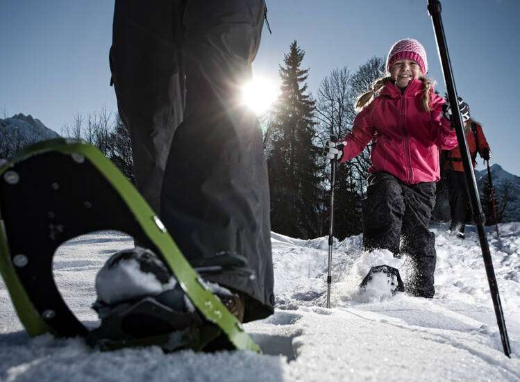 Winter in Garmisch Schneeschuh